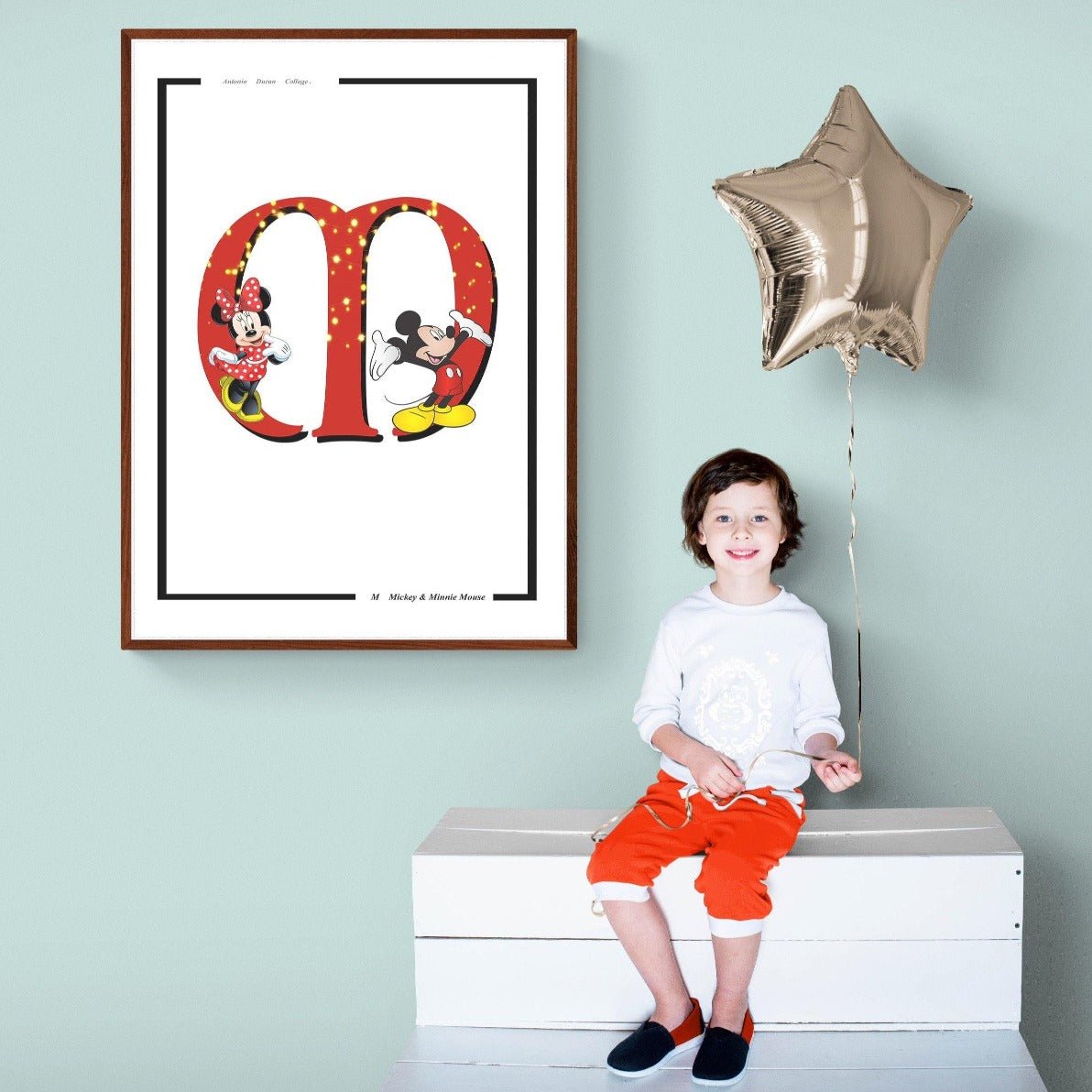 Mickey Mouse Movie Poster Disney - 98typesDisney Alphabet
