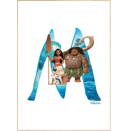 Moana Movie Disney Print - 98typesDisney Alphabet