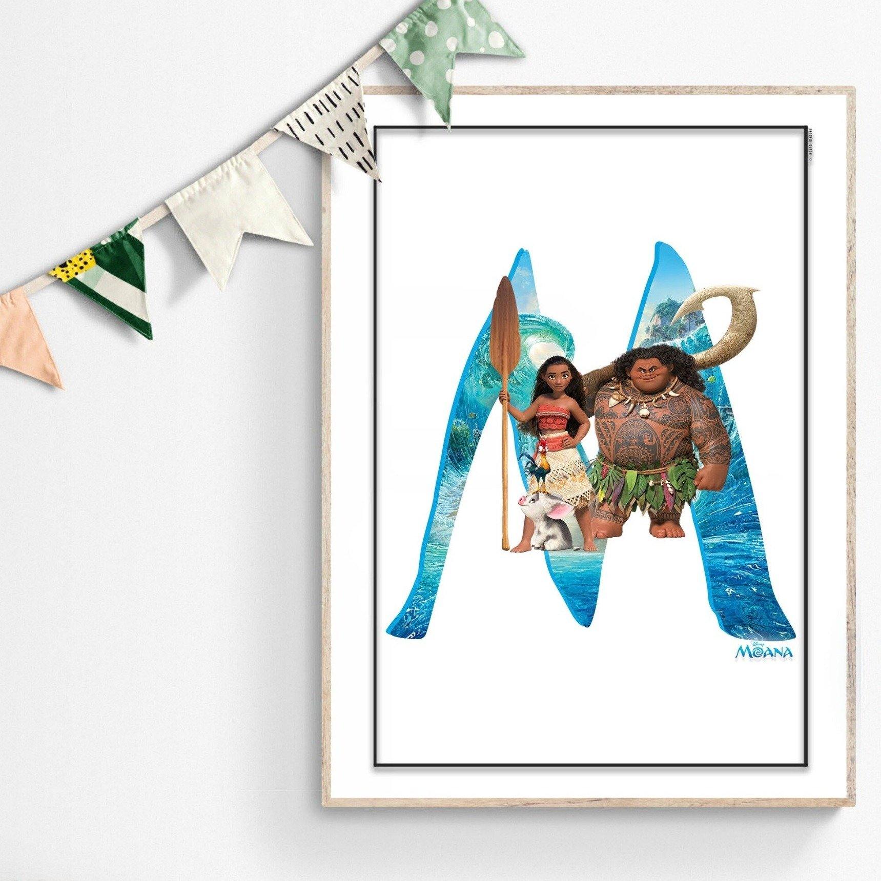 Moana Movie Disney Print - 98typesDisney Alphabet