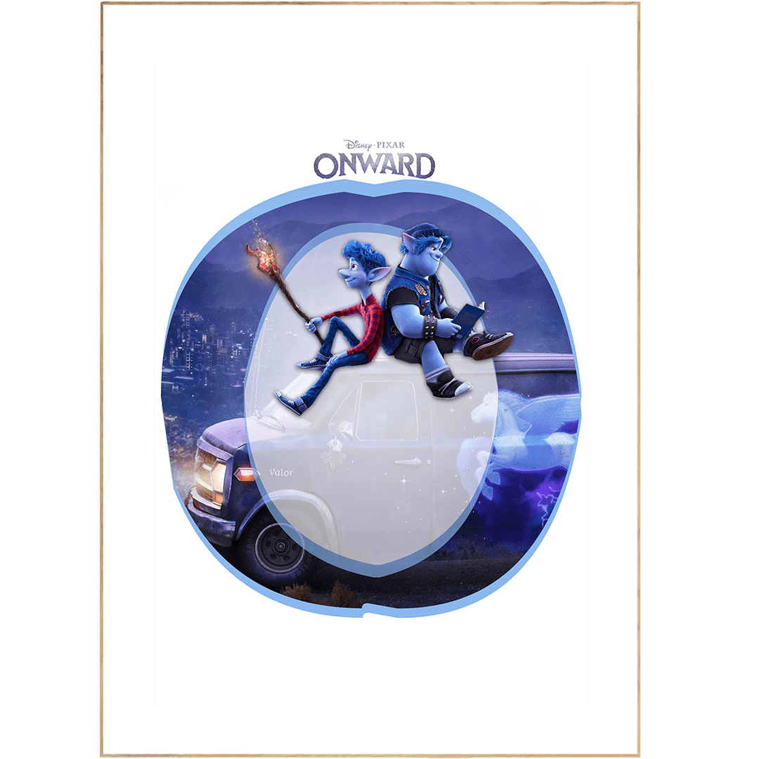 Onward Movie Poster - 98typesDisney Alphabet