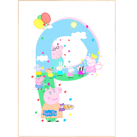 Peppa Pig Movie Poster - 98typesDisney Alphabet