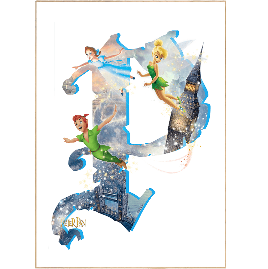 Peter Pan Movie Poster - 98typesDisney Alphabet