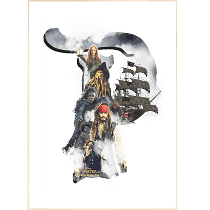 Pirates of the Caribbean Movie Poster - 98typesDisney Alphabet