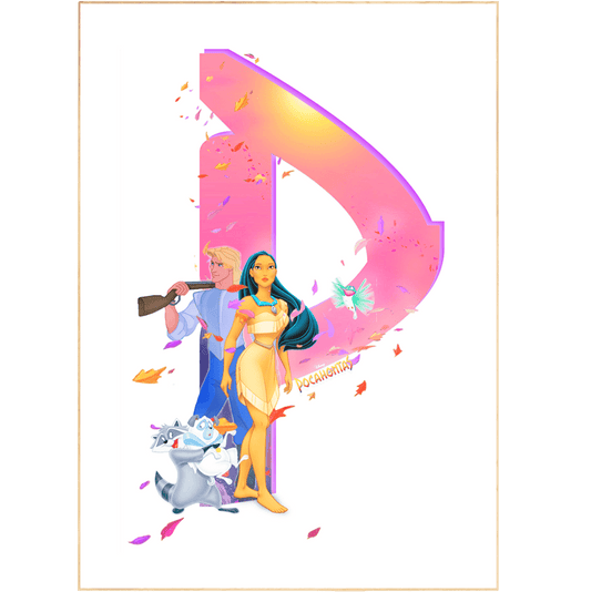 Pocahontas Disney Movie Print - 98typesDisney Alphabet