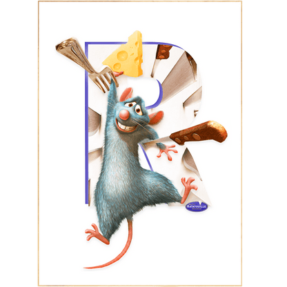 Ratatouille Disney Movie Print - 98typesDisney Alphabet