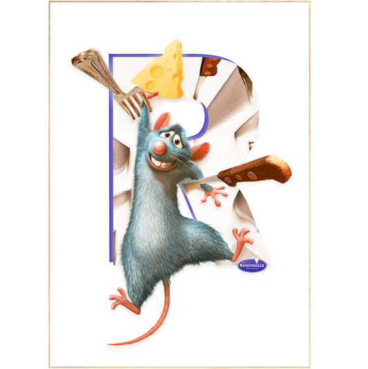 Ratatouille Disney Movie Print - 98typesDisney Alphabet