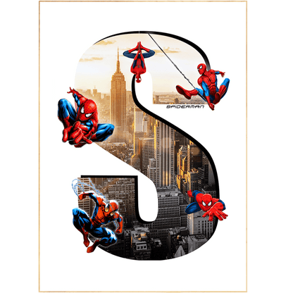Spider man Movie Poster - 98typesDisney Alphabet