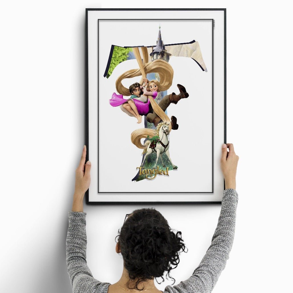 Tangled Movie Poster - 98typesDisney Alphabet