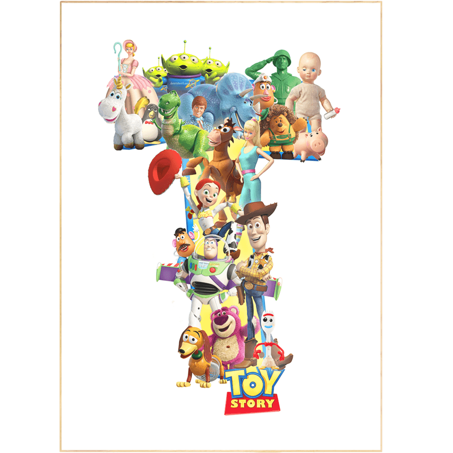 Toy Story Movie Poster - 98typesDisney Alphabet