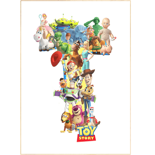 Toy Story Movie Poster - 98typesDisney Alphabet