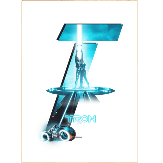 Tron Legacy Movie Poster - 98typesDisney Alphabet