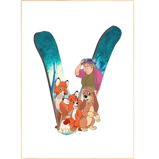 Vixey Movie Poster - 98typesDisney Alphabet