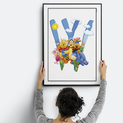 Winnie the Pooh Poster - 98typesDisney Alphabet