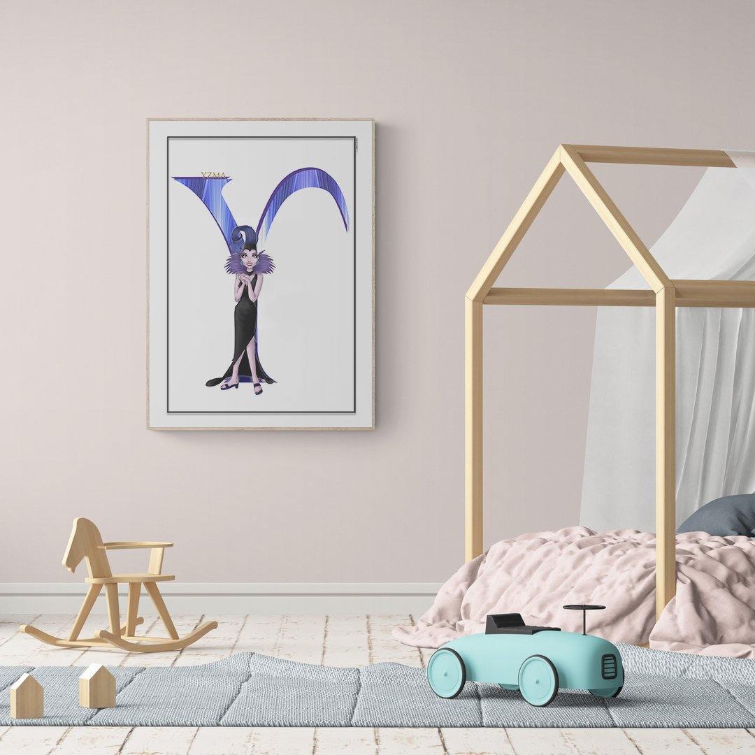 Yzma Movie Poster - 98typesDisney Alphabet