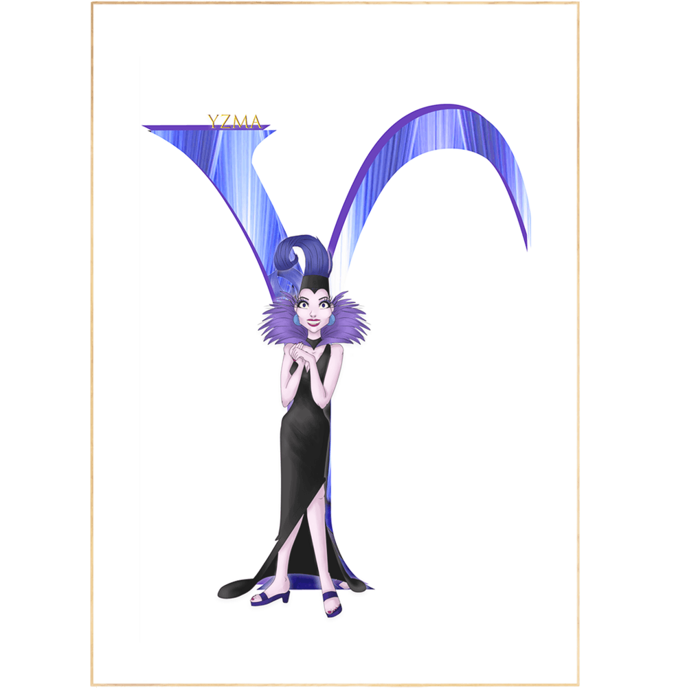 Yzma Movie Poster - 98typesDisney Alphabet