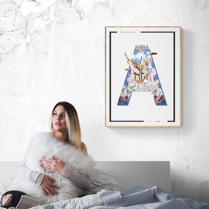 ABBA Concert Movie Poster Wall Art - 98typesFilm Movies