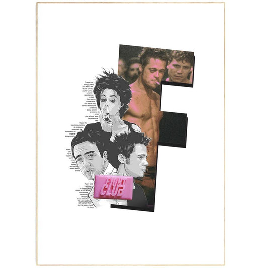 Fight Club Movie Poster - 98typesFilm Movies