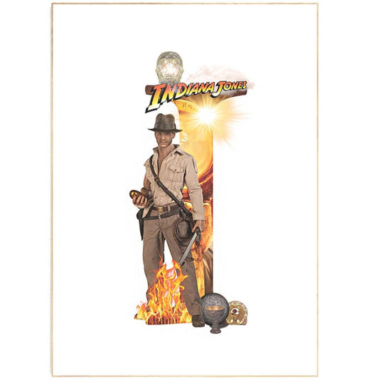 Indiana Jones Movie Poster - 98typesFilm Movies