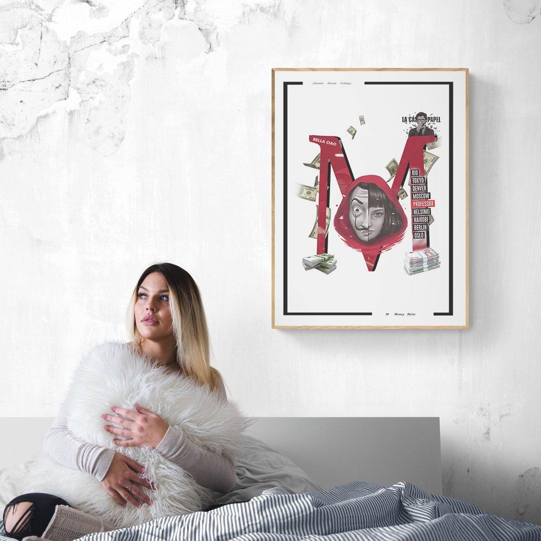 Money Heist (La Casa de Papel) Movie Poster - 98typesFilm Movies