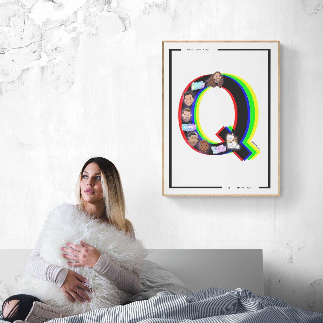 Queer Eye Poster - 98typesFilm Movies