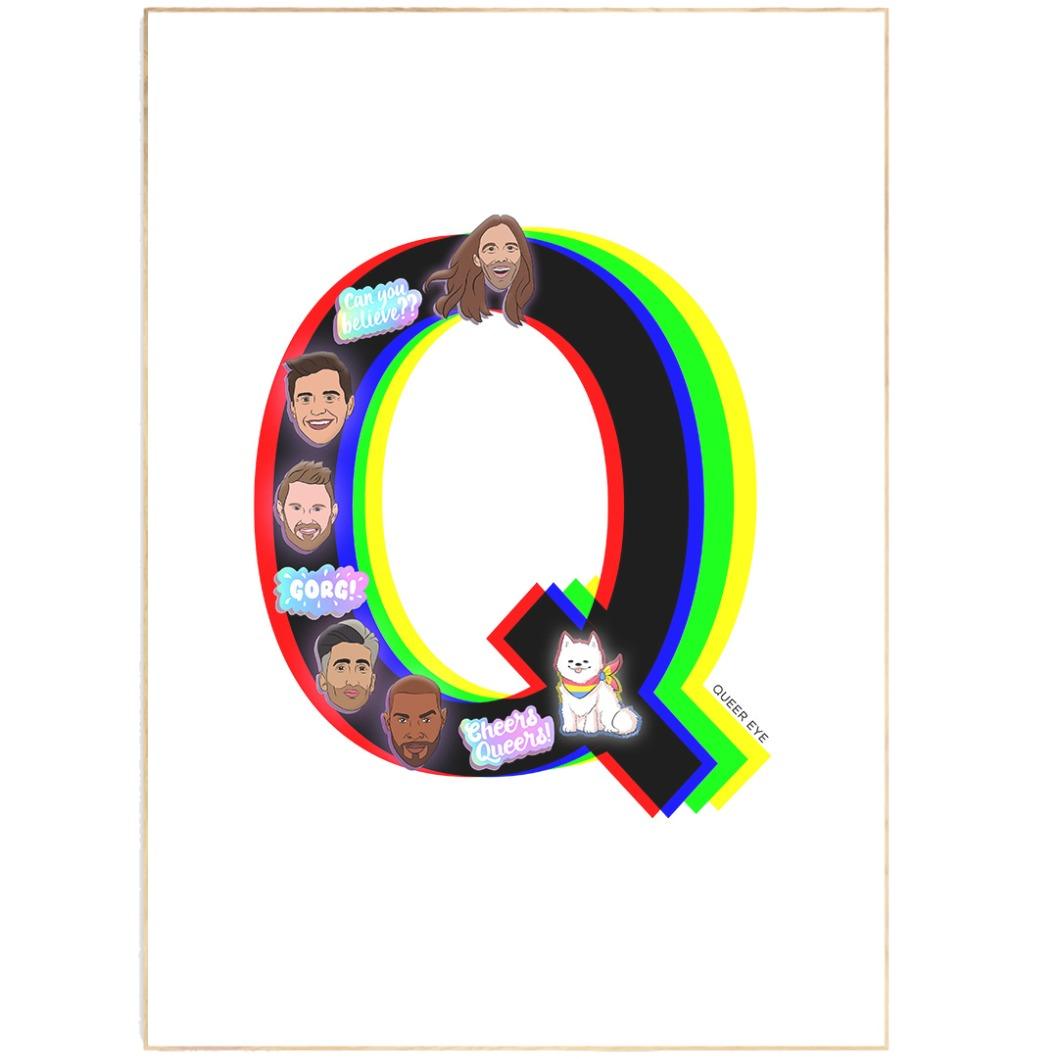 Queer Eye Poster - 98typesFilm Movies