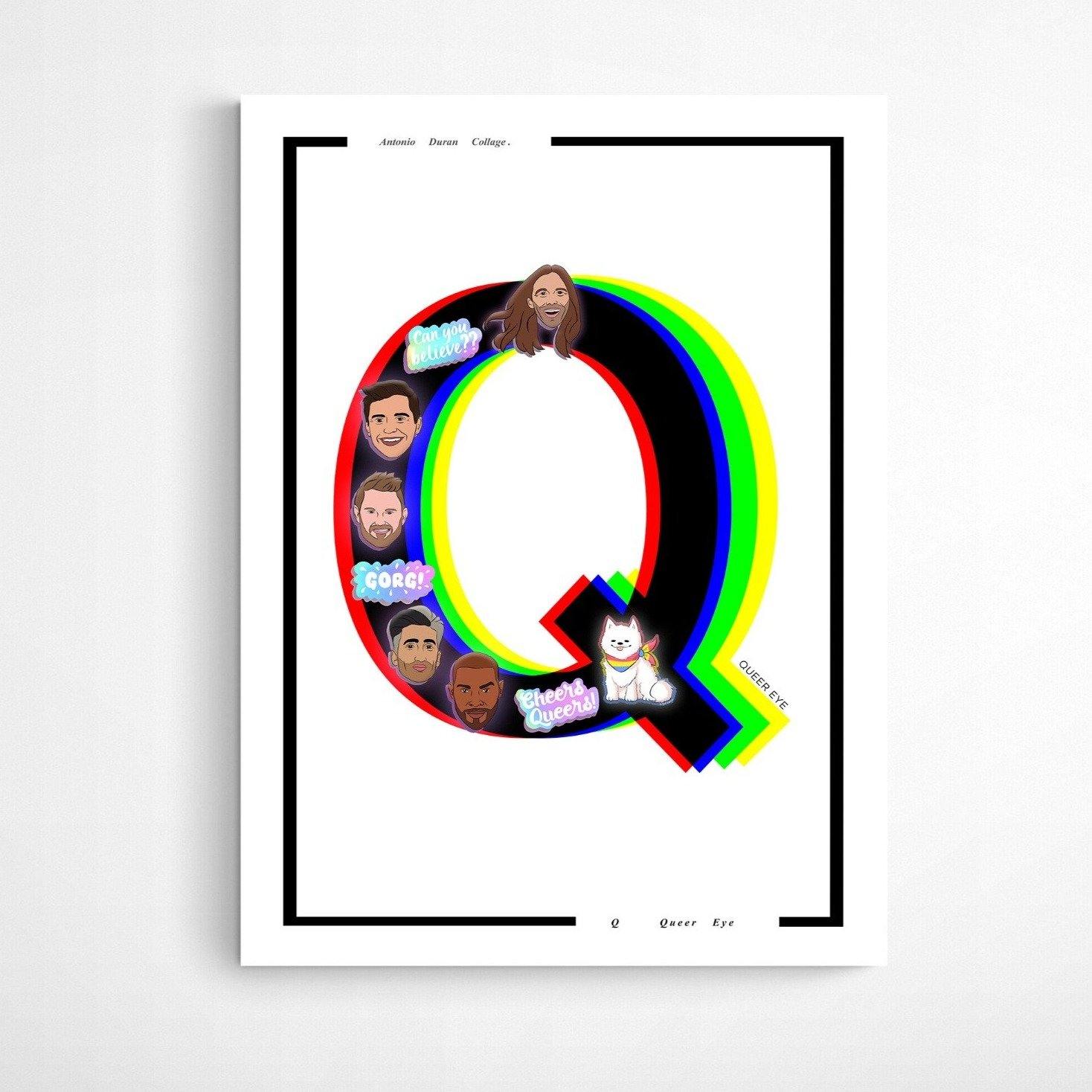 Queer Eye Poster - 98typesFilm Movies