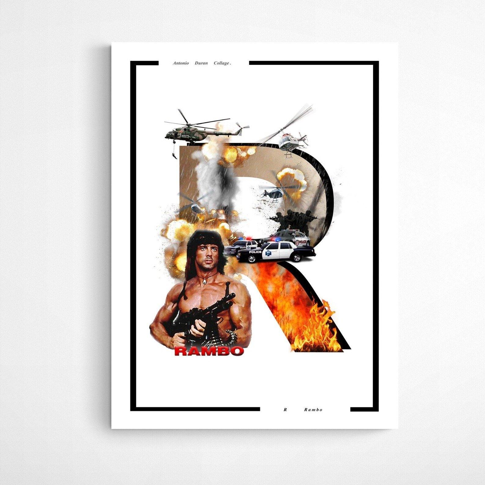 Rambo Movie Poster - 98typesFilm Movies