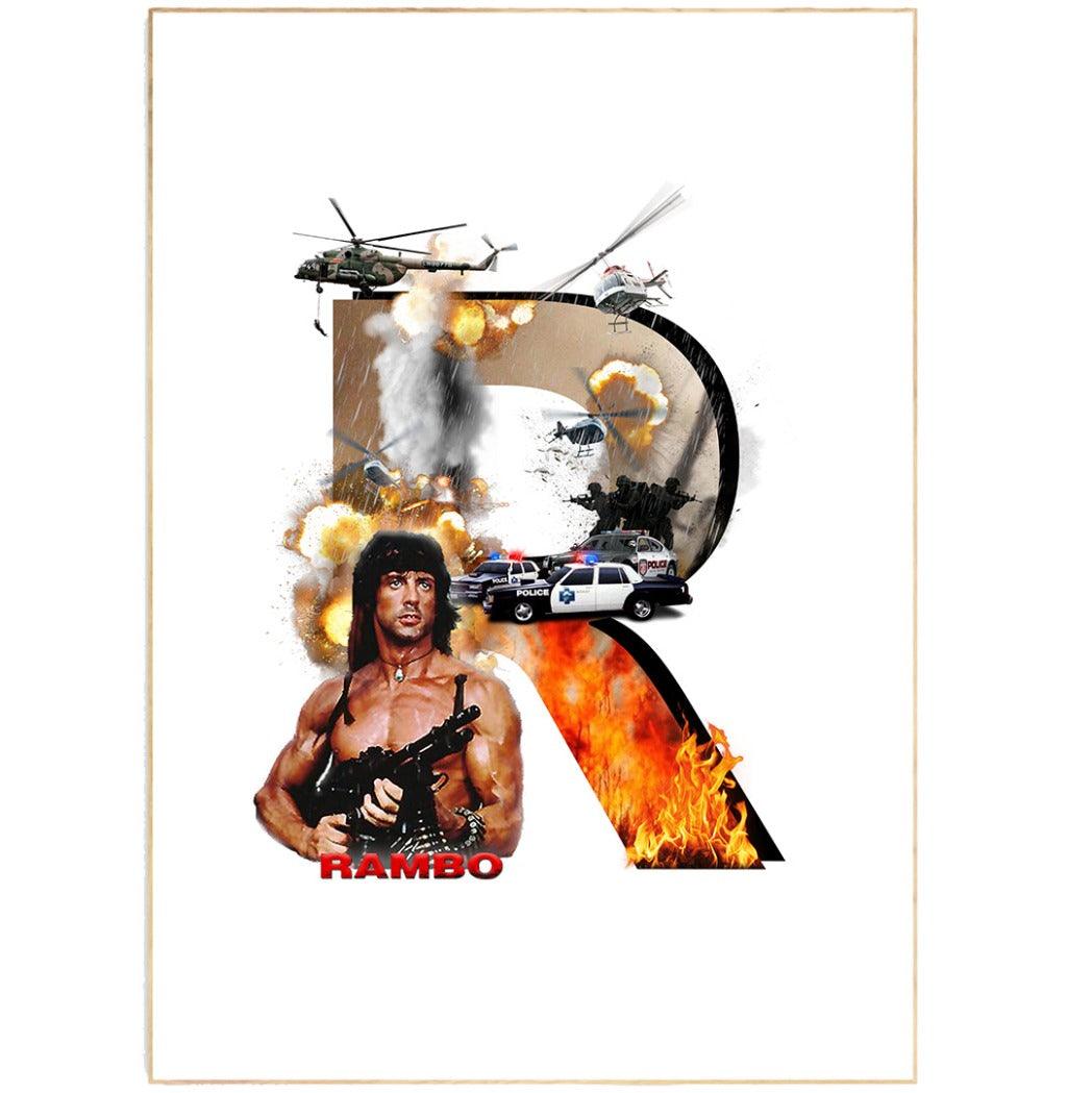 Rambo Movie Poster - 98typesFilm Movies