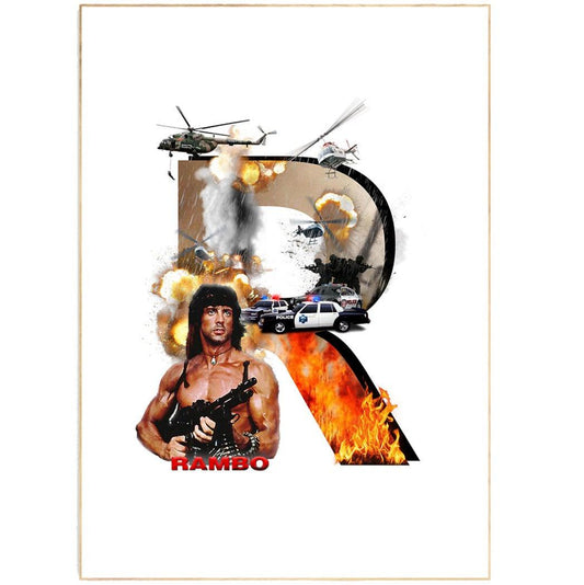 Rambo Movie Poster - 98typesFilm Movies