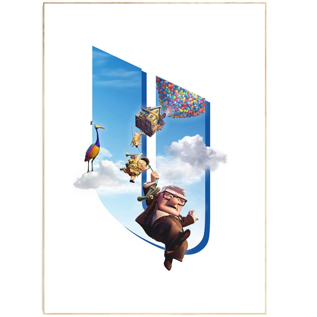 Up Disney Pixar Movie Poster - 98typesFilm Movies