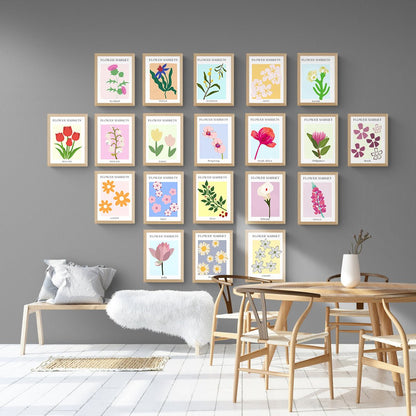 Slovakia Flowers Market Print - 98typesFlowers Market