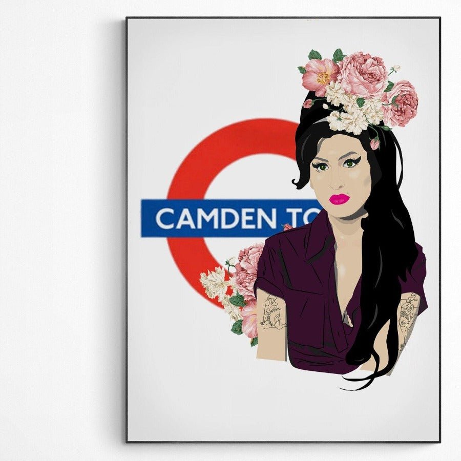 Amy Winehouse Poster - 98typesFUNNY QUOTES