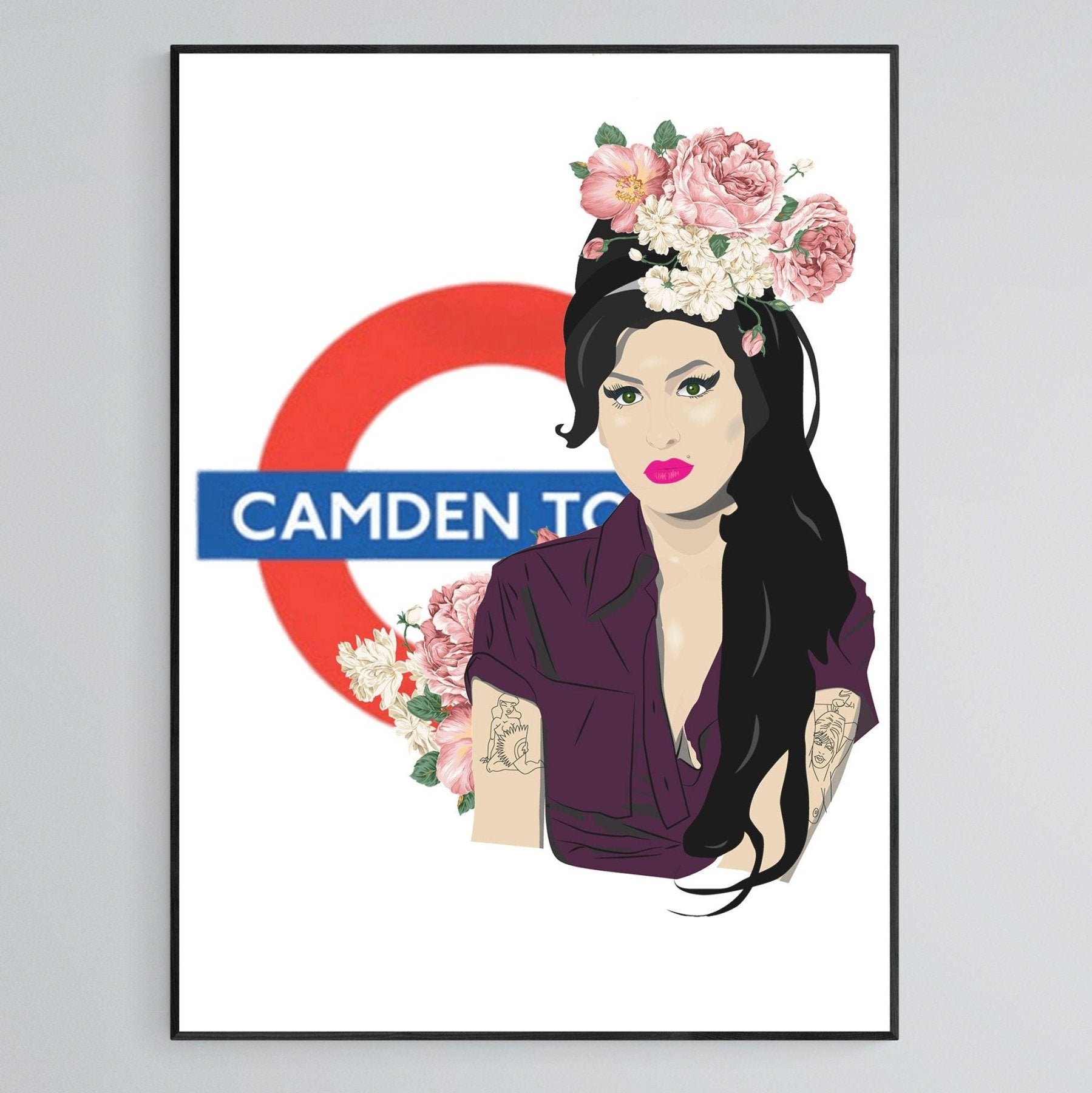 Amy Winehouse Poster - 98typesFUNNY QUOTES