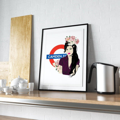 Amy Winehouse Poster - 98typesFUNNY QUOTES