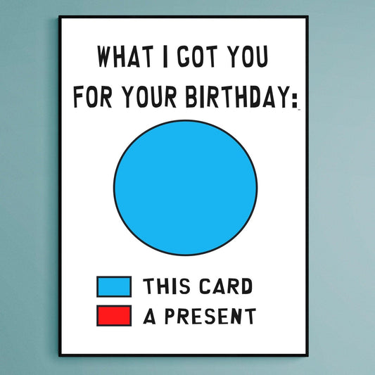 Birthday Presents Print - 98typesFUNNY QUOTES
