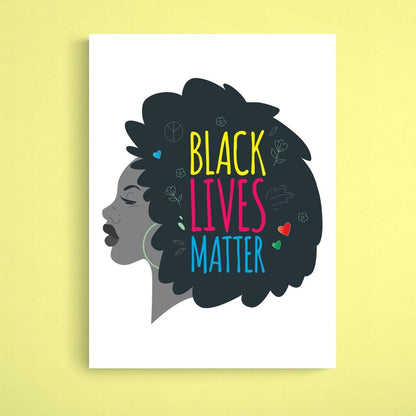 Black Lives Matter Print - 98typesFUNNY QUOTES
