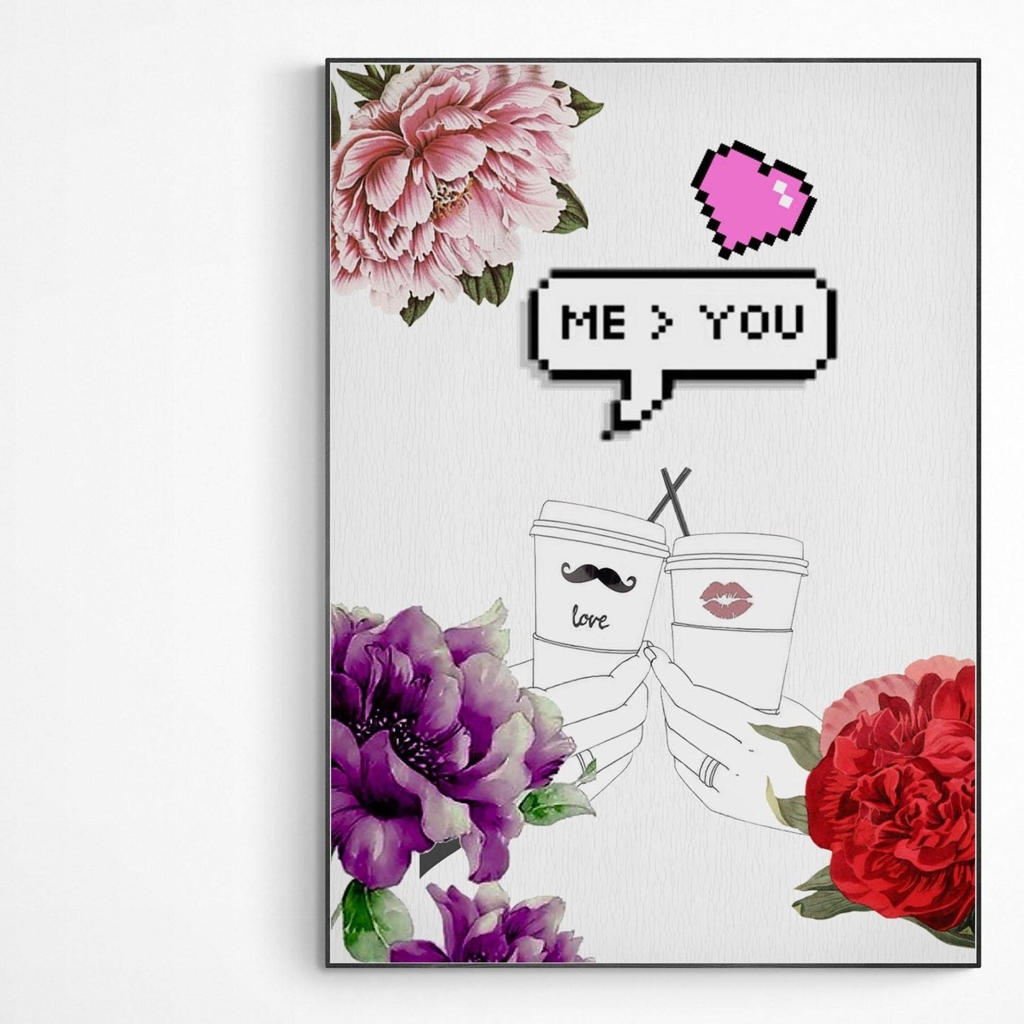 I Love You Poster - 98typesFUNNY QUOTES