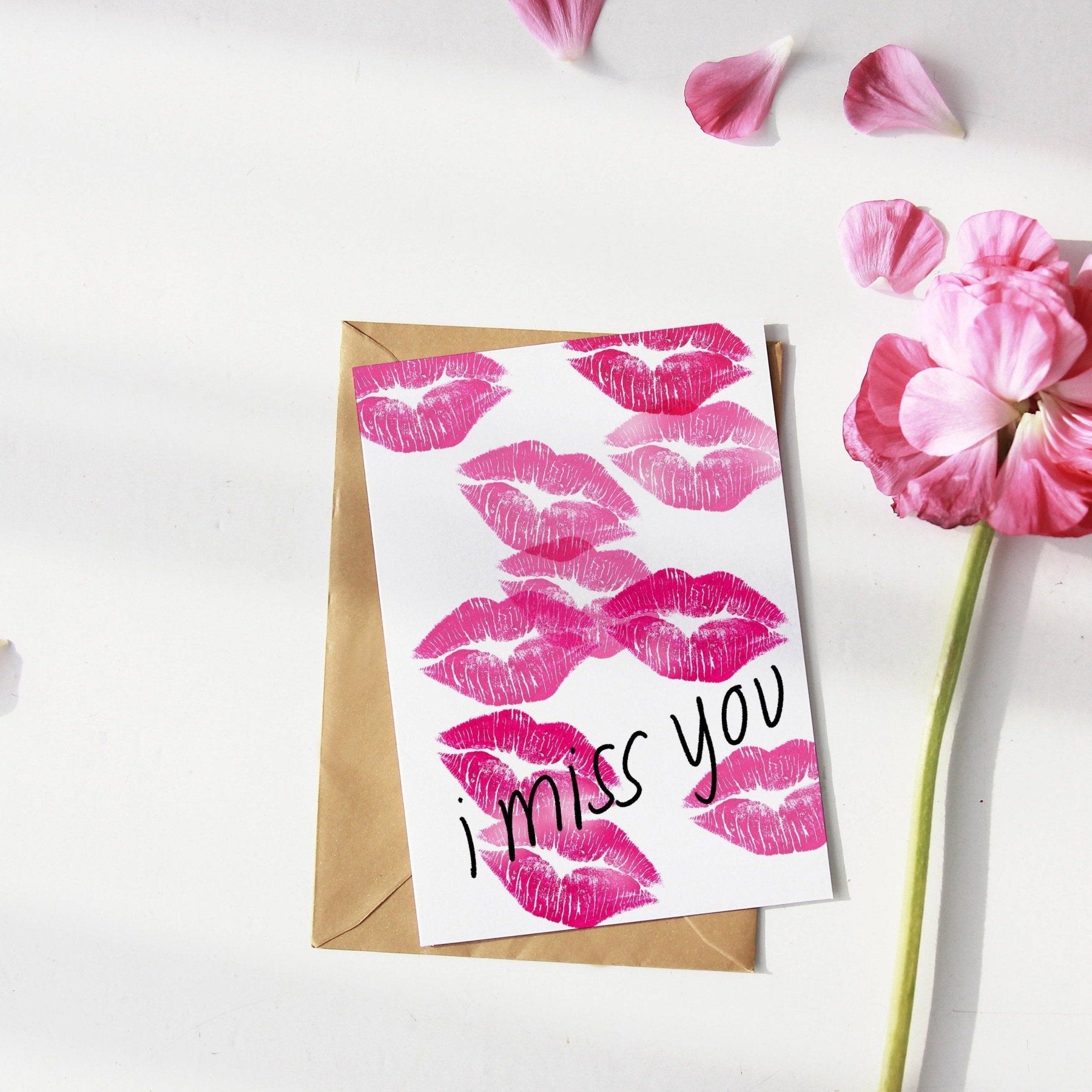 I Miss You Print - 98typesFUNNY QUOTES