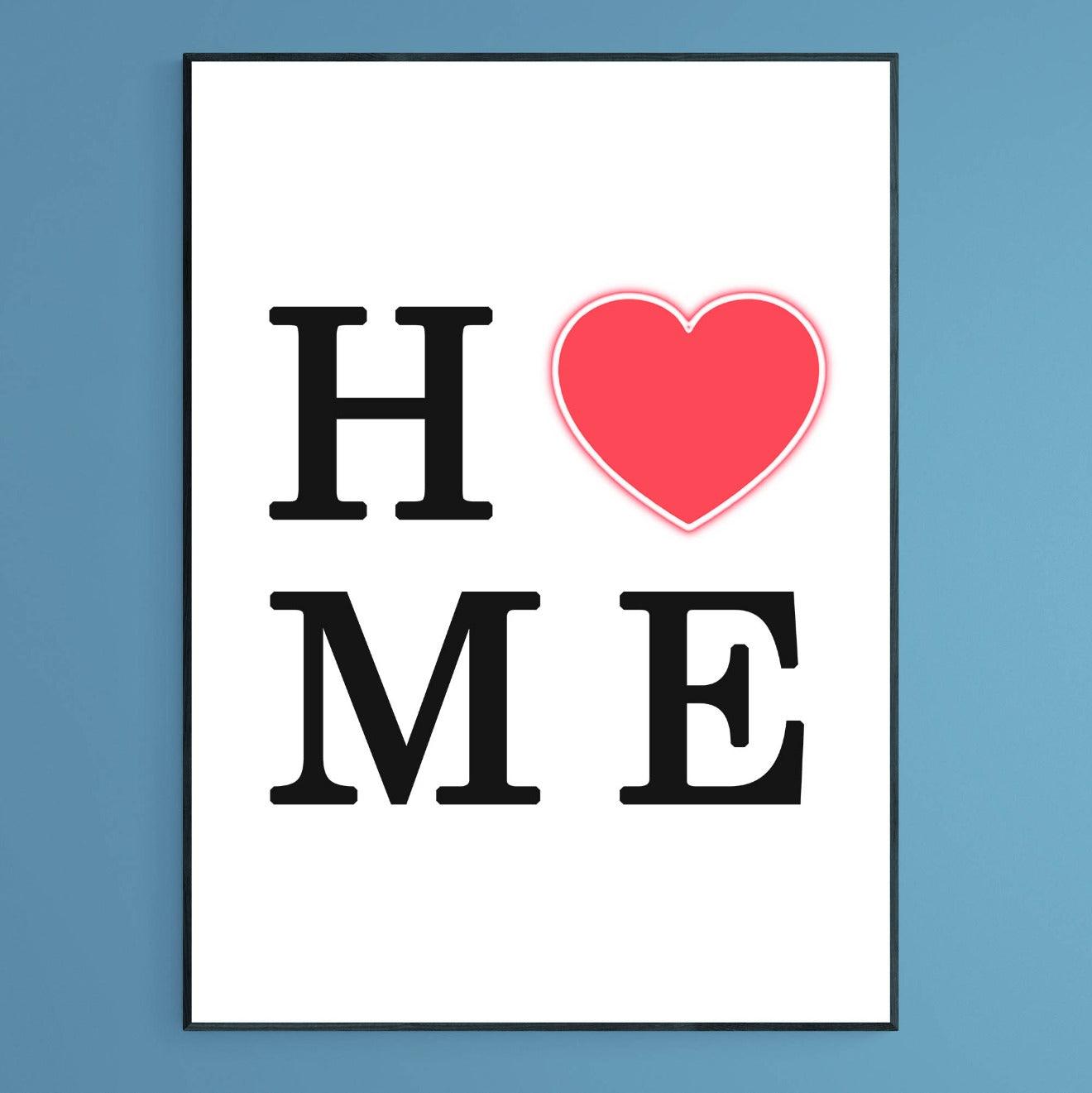 Love Home Print - 98typesFUNNY QUOTES