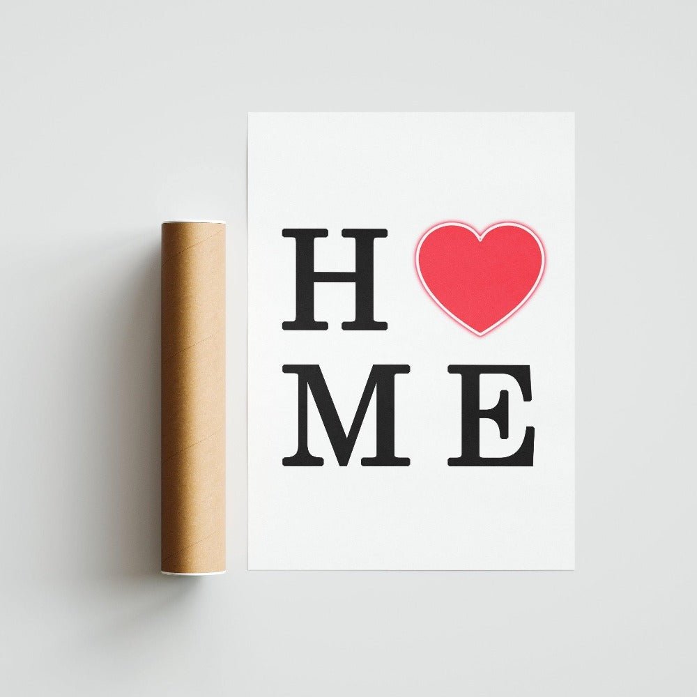Love Home Print - 98typesFUNNY QUOTES