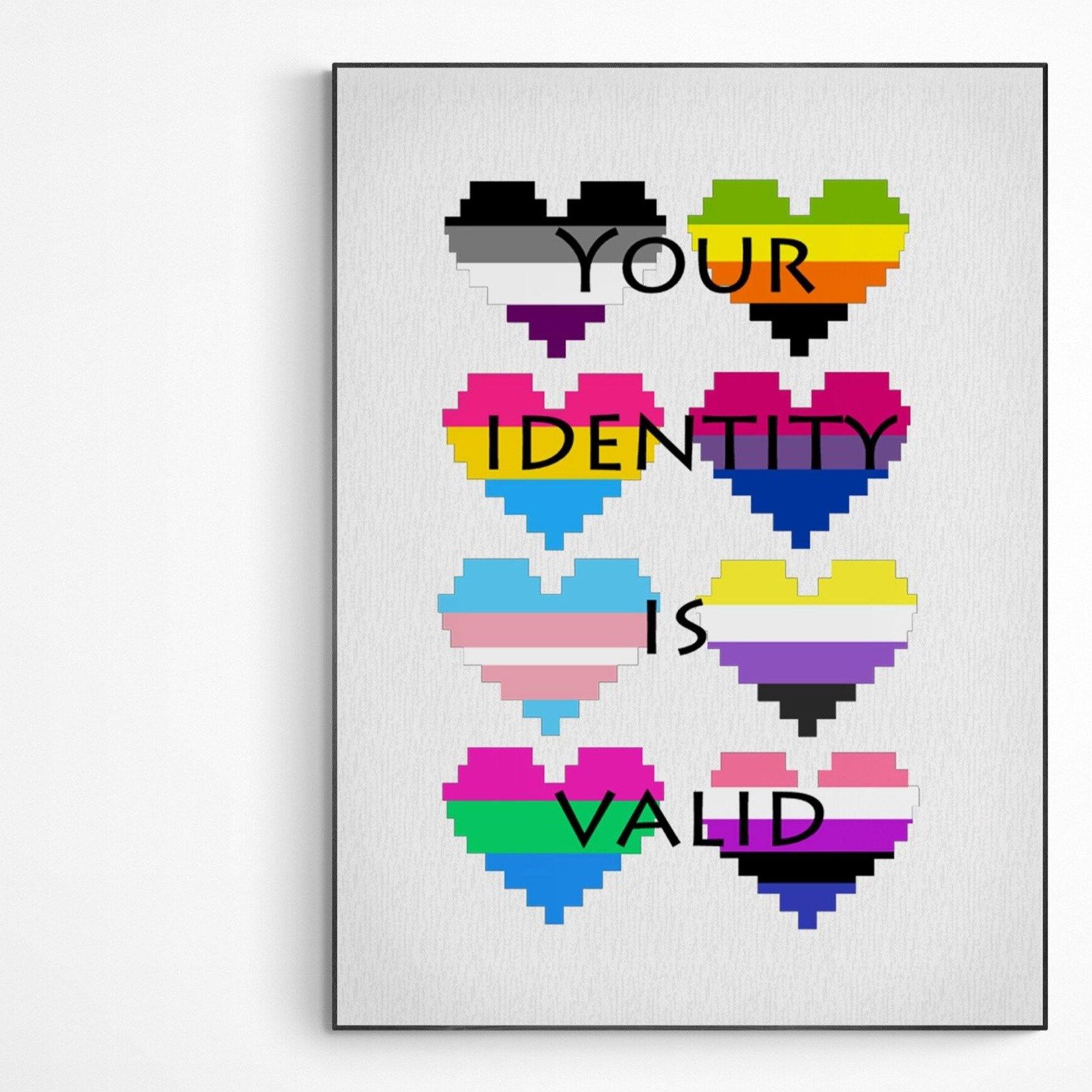 Love is Love Gay Print - 98typesFUNNY QUOTES