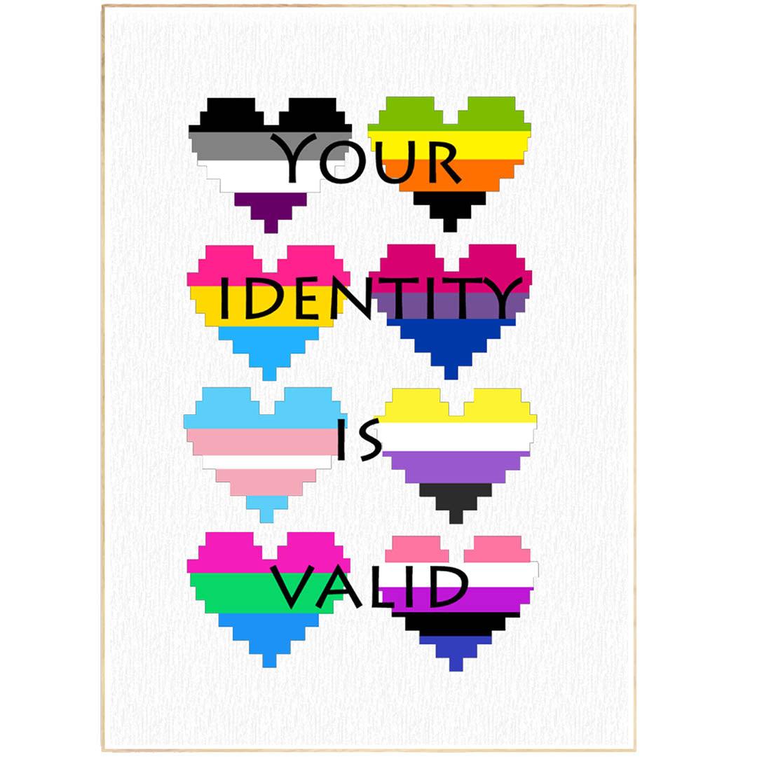 Love is Love Gay Print - 98typesFUNNY QUOTES