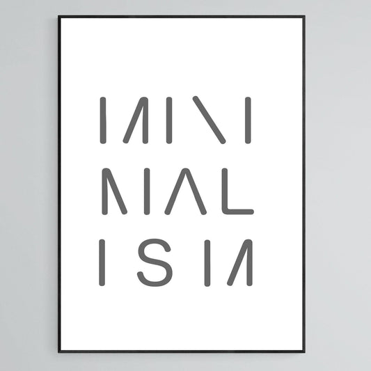 MINIMALIST Print - 98typesFUNNY QUOTES