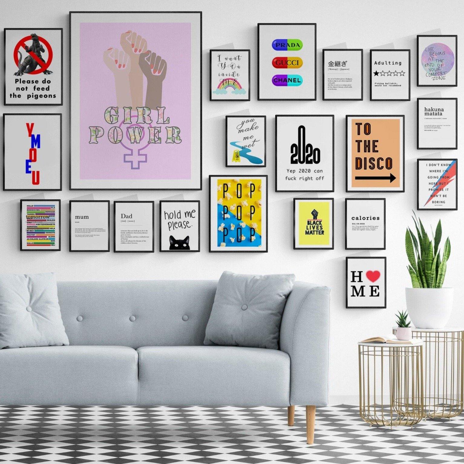 My Favourite Color is Rainbow Print - 98typesFUNNY QUOTES
