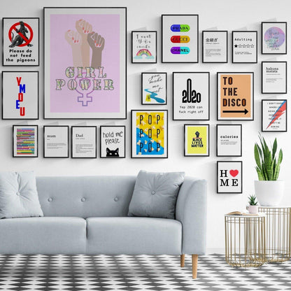 My Favourite Color is Rainbow Print - 98typesFUNNY QUOTES