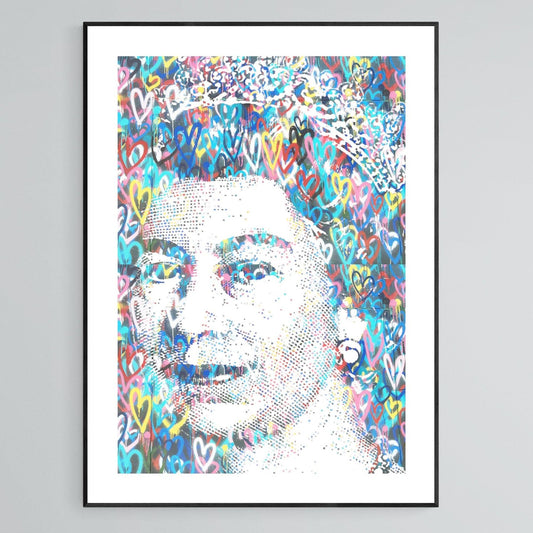 Queen Elizabeth Love Print - 98typesFUNNY QUOTES