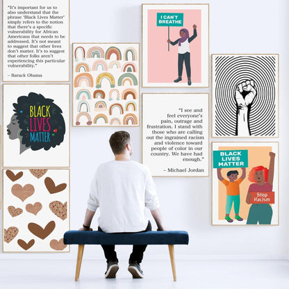 We Have the Power Black Lives Matter Print - 98typesFUNNY QUOTES