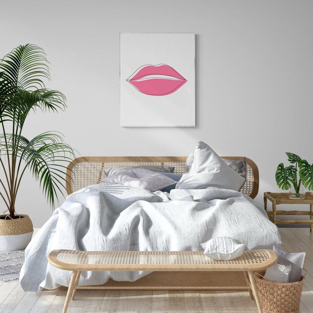 Lips for You Line Art Print - 98typesLine Art