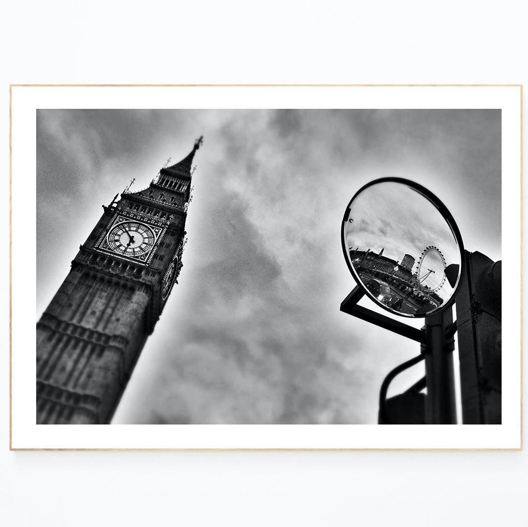 Big Ben B&W London Photography - 98typesLONDON PHOTOS