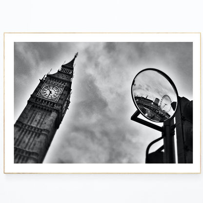 Big Ben B&W London Photography - 98typesLONDON PHOTOS